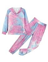 Algopix Similar Product 5 - Arshiner Little Girls Tie Dye Clothing