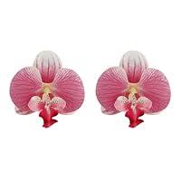 Algopix Similar Product 3 - Large Flower Earrings for Women