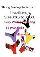 Algopix Similar Product 17 - Brazilian Thong Sewing Patterns Size