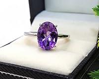 Algopix Similar Product 3 - Natural Amethyst Ring Amethyst