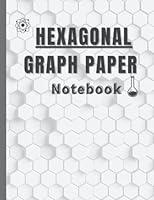 Algopix Similar Product 19 - Hexagonal Graph Paper Notebook  Ideal