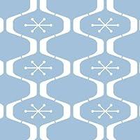 Algopix Similar Product 15 - Designer Stencils Atomic Star All Over