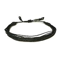 Algopix Similar Product 1 - Black Rope String Bracelet  Unisex