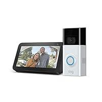 Algopix Similar Product 6 - Ring Video Doorbell 2 with Echo Show 5