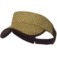 Algopix Similar Product 15 - MG Straw Trucker Visor - Natural