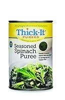 Algopix Similar Product 7 - ThickIt Purees Seasoned Spinach 15 oz