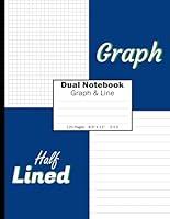 Algopix Similar Product 18 - Dual Notebook Graph  Line Graph and