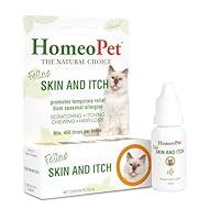 Algopix Similar Product 15 - HomeoPet Feline Skin and Itch Safe and