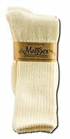 Algopix Similar Product 1 - MAGGIES Cotton Crew Socks White 1013 3