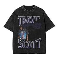 Algopix Similar Product 19 - T Shirt Travis Rapper Scott Mens