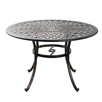 Algopix Similar Product 6 - PATIOIN 48 Patio Table Outdoor Dining