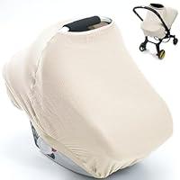 Algopix Similar Product 1 - Muslin Car Seat Cover Baby 31Infant