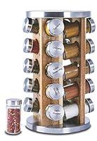 Algopix Similar Product 15 - Orii 20 Jar Spice Rack with Spices