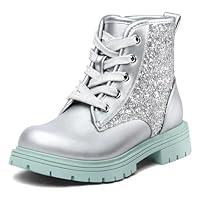 Algopix Similar Product 13 - K KomForme Girls Glitter Ankle Boots