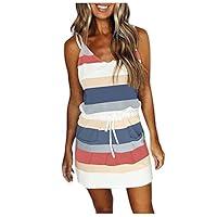 Algopix Similar Product 19 - ovticza Summer Dresses for Women V Neck
