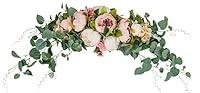 Algopix Similar Product 11 - HiiARug Artificial Peony Flower Swag