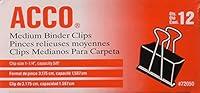 Algopix Similar Product 11 - ACCO Medium Size Binder Clips  1