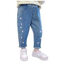 Algopix Similar Product 2 - Kids Girls Casual Denim Pants 2024