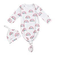 Algopix Similar Product 13 - Nokpsedcb Baby Girl Boy Nightgown