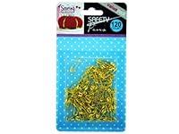 Algopix Similar Product 10 - Brass safety pins, Case of 96