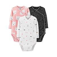 Algopix Similar Product 4 - Carters Baby Girls 3Pack Bodysuits