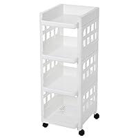 Algopix Similar Product 14 - Burxoe Tier Plastic Rolling Cart PP