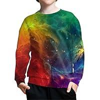 Algopix Similar Product 15 - YSTARDREAM Colorful Galaxy Pullover