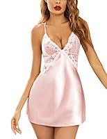 Algopix Similar Product 9 - Avidlove Women Satin Nightgown Mini