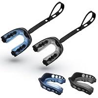 Algopix Similar Product 3 - 2Pcs Football Mouth Guard Sports Mouth