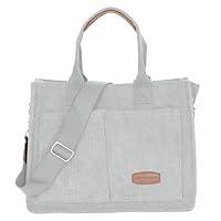 Algopix Similar Product 11 - JurHevty Womens Corduroy Tote Bag with