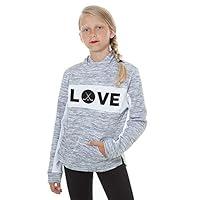 Algopix Similar Product 1 - Hockey Hoodie Love Sports Funnel Neck