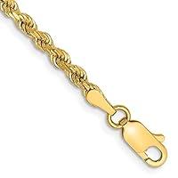 Algopix Similar Product 7 - IceCarats 10K Yellow Gold 3mm Rope