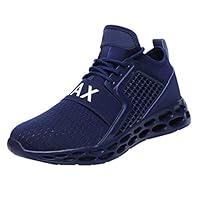 Algopix Similar Product 10 - Sunyastor Mens Sneakers High Elastic