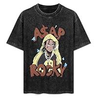 Algopix Similar Product 9 - Men Women ASAP Rapper Rocky Vintage