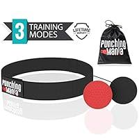 Algopix Similar Product 10 - Punching Mania Boxing Reflex Ball for