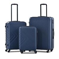 Algopix Similar Product 20 - bigzhangltd 3 Piece Luggage Sets ABS