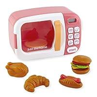 Algopix Similar Product 19 - Just Like Home Microwave Pink, 5F6409E
