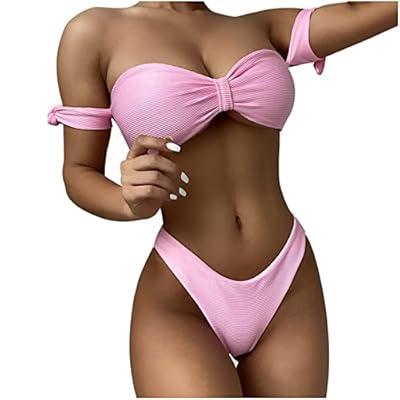 Women Lingerie Cute Strawberry Print Bikini Bra Top Underwear Swimwear  Swimsuit