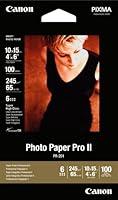 Algopix Similar Product 16 - Canon Photo Paper Pro II 4 x 6 Inches