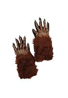 Algopix Similar Product 14 - Fun World Brown Werewolf Gloves Standard