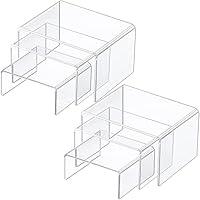 Algopix Similar Product 11 - Chuangdi 2 Sets Acrylic Display Risers