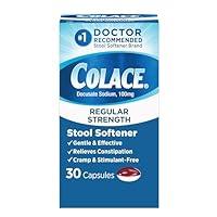 Algopix Similar Product 12 - Colace Regular Strength Stool Softener