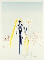 Algopix Similar Product 1 - Salvador Dali Lithograph Surrealist