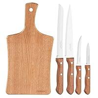 Algopix Similar Product 5 - Tramontina Kitchen Knives Set, Natural