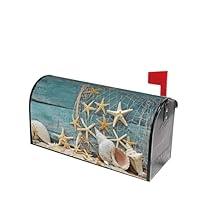 Algopix Similar Product 3 - Lukbfall Sea Shells Starfish Mailbox