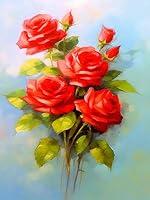 Algopix Similar Product 17 - SKRYUIE 5D Diamond Painting Kits Flower