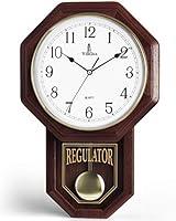 Algopix Similar Product 5 - Pendulum Wall Clock  Regulator Clock 