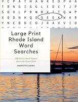 Algopix Similar Product 6 - Large Print Rhode Island Word Searches