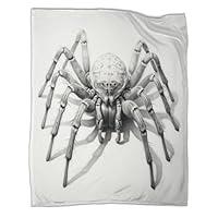 Algopix Similar Product 17 - White SpiderThrow 3D Printed Animal