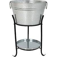 Algopix Similar Product 16 - Sunnydaze Ice Bucket Drink Cooler with